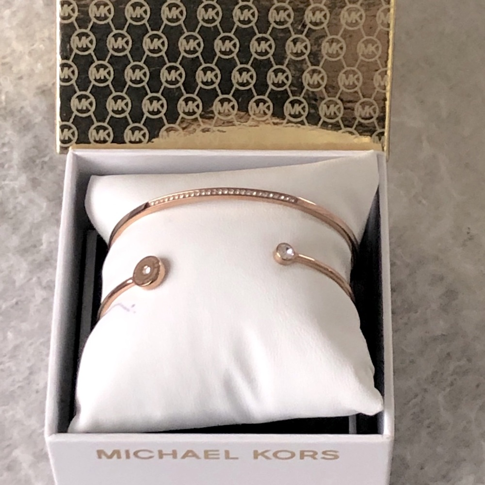Michael Kors - Rose Gold Bangle Set